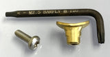 Brass Sled Nut Set for PD1